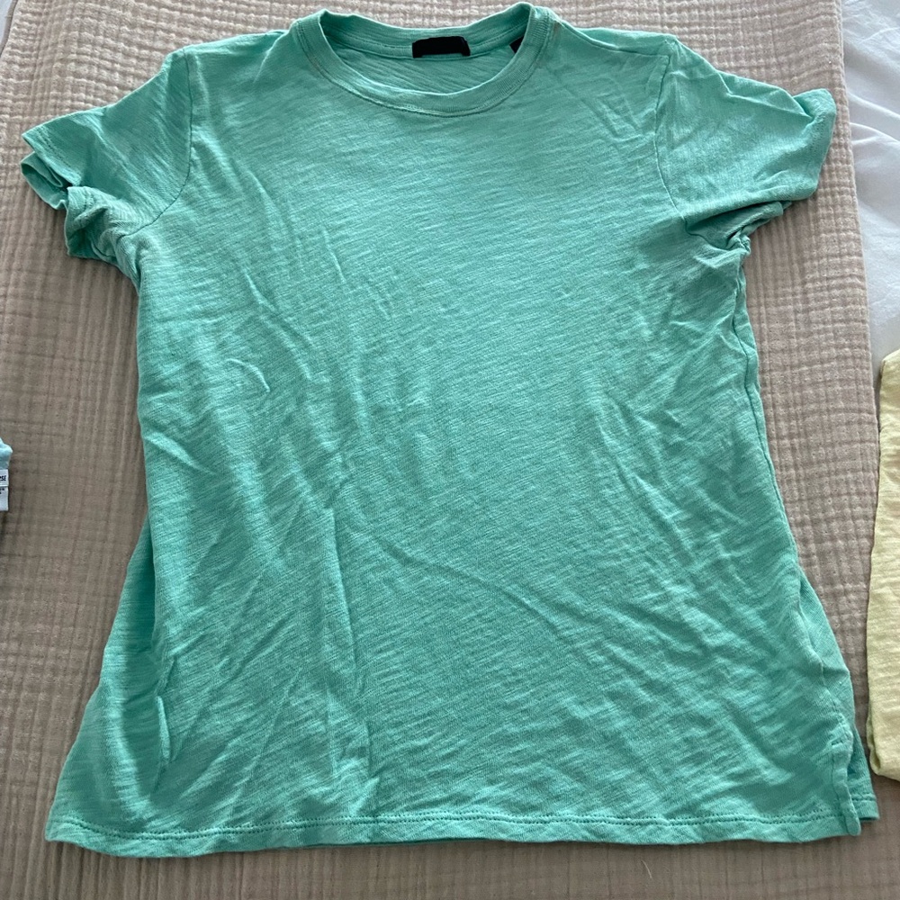 ATM Anthony Thomas Melillo Light Green Short Sleeve Tee